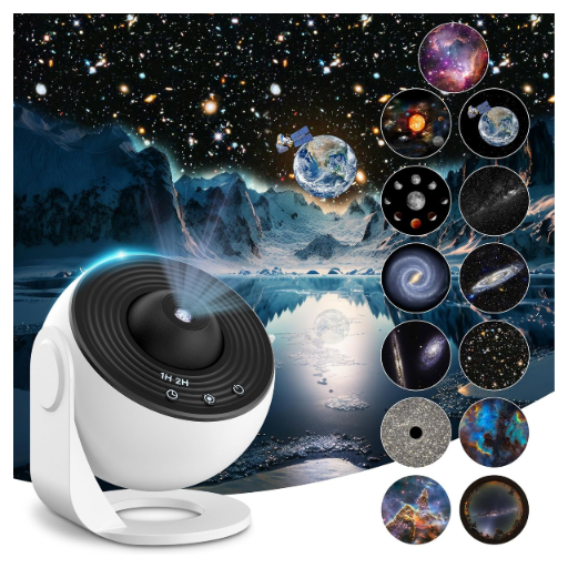 Domowe Planetarium Projektor Gwiazd Nieba Galaktyki Lampa LED 13 Projekcji